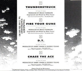 Thunderstruck B 8907 CD 2