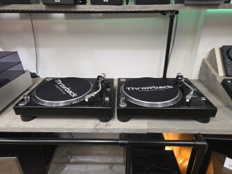 2x Professional Turntable PLX-1000 TB draaitafel PLX-1000