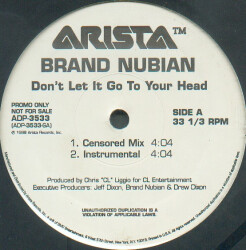 Don't Let It Go To Your Head ADP-3533 1