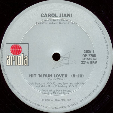 Hit 'N Run Lover OP 2208