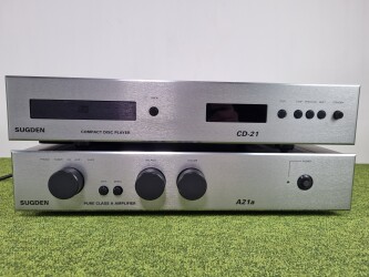 CD21 Compact Disc player / A21a Pure Class A Amplifier CD21.0696/A21al.2203