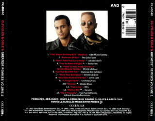 Greatest Remixes Vol. 1 CK 48840 2