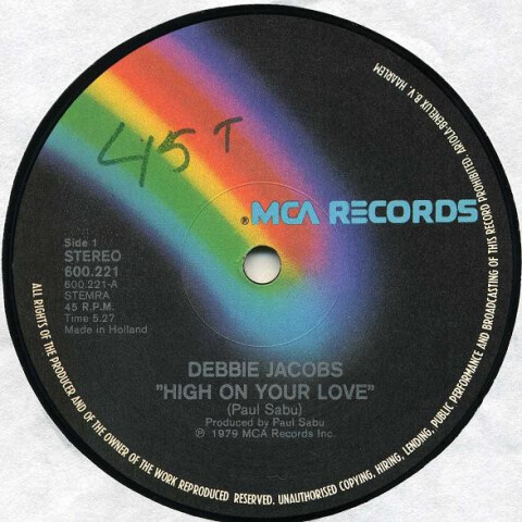 High On Your Love / Hot Hot (Give It All You Got) 600.221