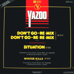 Don't Go (Re-mixes) / Situation 310950 2