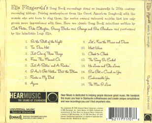 Music & Moonlight: Songbook Selections 1956-1959 B0006539-02 2