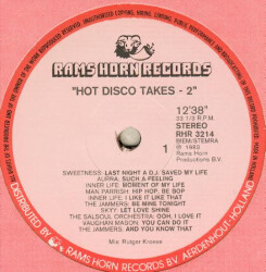 Hot Disco Takes - 2 RHR 3214 1