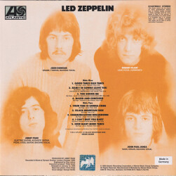Led Zeppelin 8122796641 2