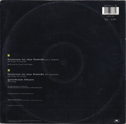 Heaven In My Hands (U.S. Remix) 887 778-1 2