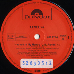 Heaven In My Hands (U.S. Remix) 887 778-1 3