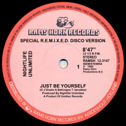 Just Be Yourself (Remix) RAMSH 12-3147 1