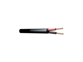 Speakerkabel 2x2.5mm Zwart per meter RX-12