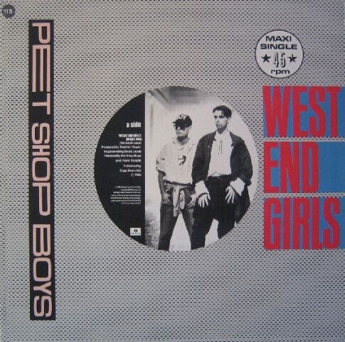 West End Girls (Dance Mix) 1C K 060 20 0923 6