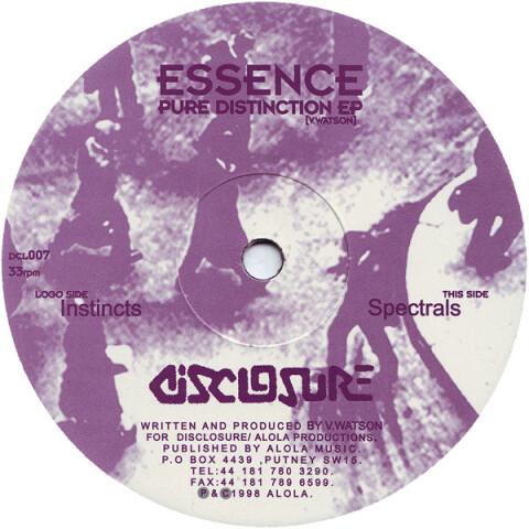 Pure Distinction EP DCL007