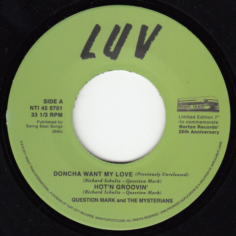 Doncha Want My Love / Hot 'N' Groovin' / Funky Lady 7'' K83742