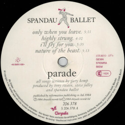 Parade 206 378 3