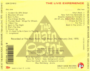 The Saint, The Incident & The Main Point Shuffle GDR CD 9012 2