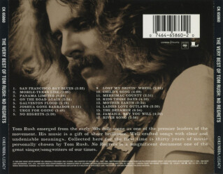 The Very Best Of Tom Rush: No Regrets CK 65860 2